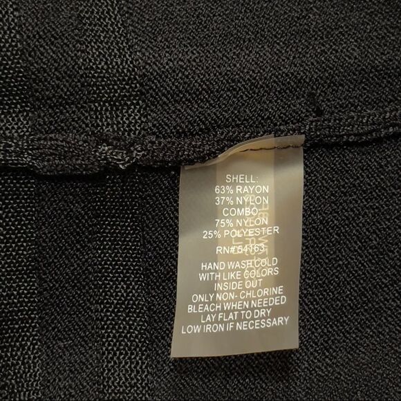 Calvin Klein Black Dress Sz 2X - Picture 14 of 14